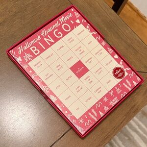 Hallmark Red and White Movie Bingo Set